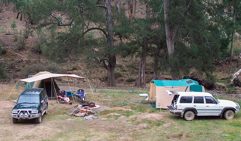 Silent Creek campground, Abercrombie River National Park. Photo: J Bros